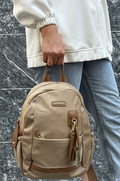 Just Polo JP Imported Satin Fabric Women's Backpack and School Bag