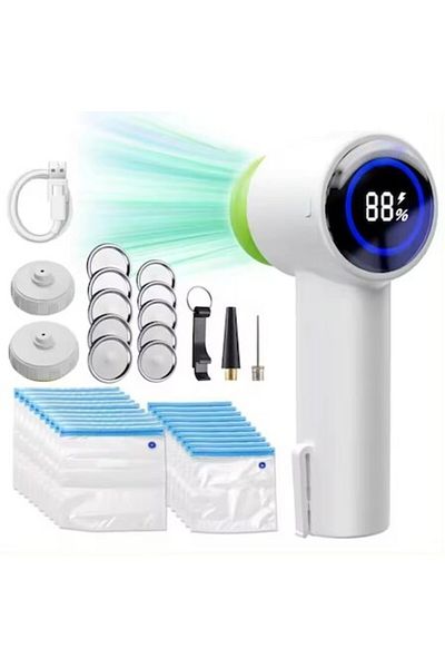OEM Aparat de vidat, Sigilat Alimente, Etansare Caserole si Borcane, 6 in 1 Portabil si Multifunctional,