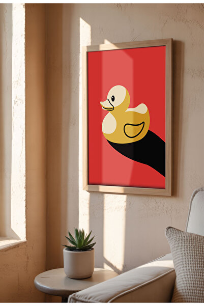 21mxm Pop Art Canvas Print – Quirky Retro Illustration, Vibrant Cartoon-Inspired Wall Decor, Funky Poster