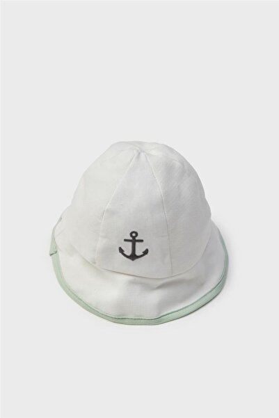 Layette Baby Boy White Hat