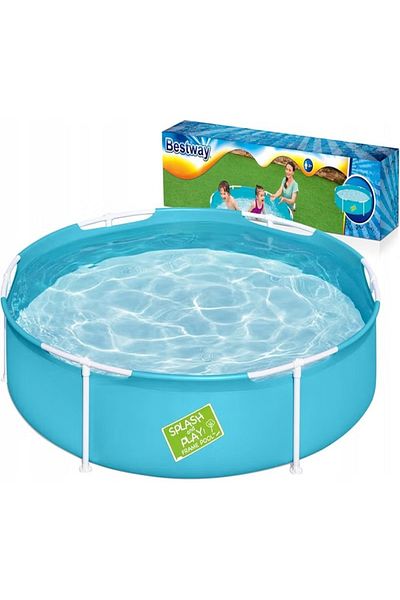 BESTWAY حوض السباحة الإطاري الأول الخاص بي - حوض سباحة خارجي للأطفال الصغار والأطفال بمقاس 152×38 سم