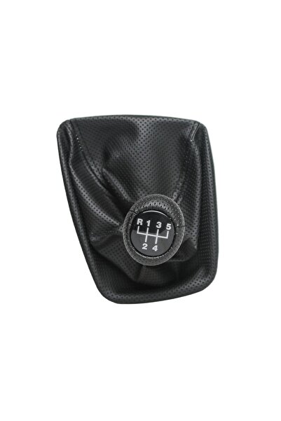 ALPHA AUTO PART Gear Shift Knob & Gaiter for Bmw 3 Series E46 - 5 Speed - with Point - Without Logo