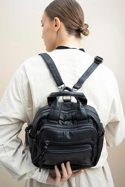 Matthew Cox Women's Wash Leather Shoulder and Backpack Ykm 2269