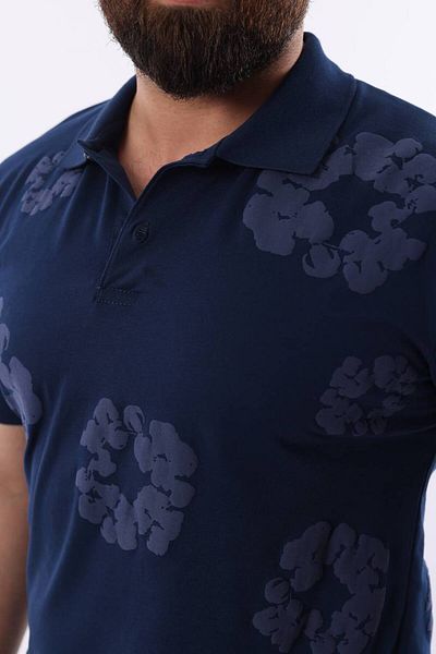 STOCX Patterned Polo Neck Men's T-Shirt – Stylish and Comfortable Fit