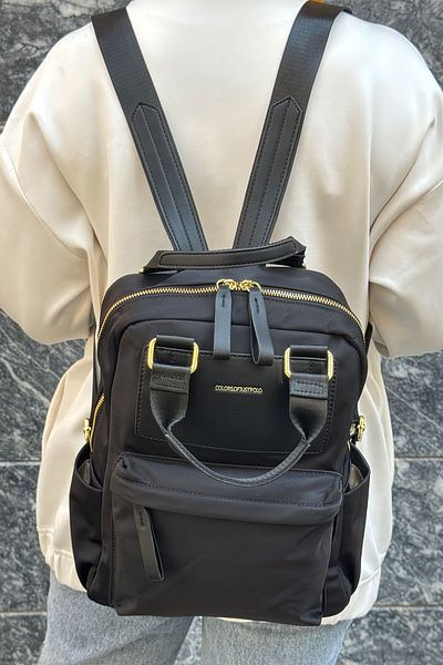 Just Polo JP Imported Satin Fabric Women's Backpack and School Bag