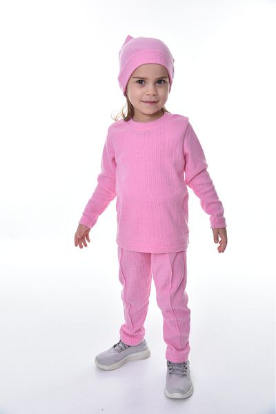 ruhaay Girl's Beret Cotton Long Sleeve Bottom Top Suit