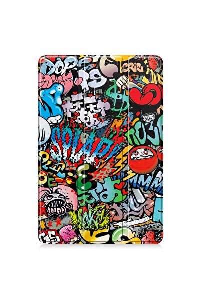 dalip Book Cover Case for Xiaomi Pad 6, 11 inch, Faux Leather, Urban Vibe, Multicolor