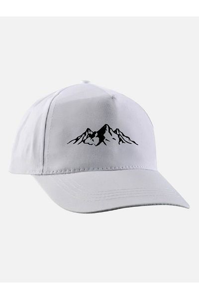 Özcan Tasarım Mountain Printed Hat - Mountain Model Hat
