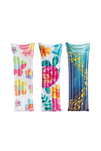 Intex Floral Mattress, Multi-Coloured 183x69 cm