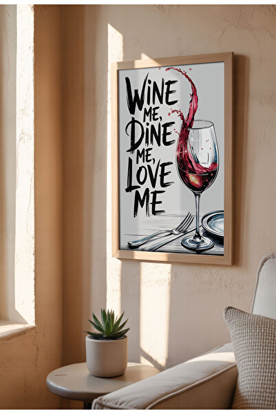 21mxm Artă murală în acuarelă pentru bucătărie – Postere cu citate culinare fanteziste și calde