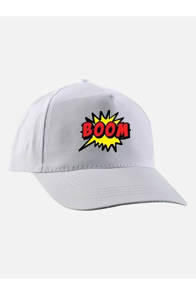 Özcan Tasarım Boom Printed Hat - Boom Written Hat