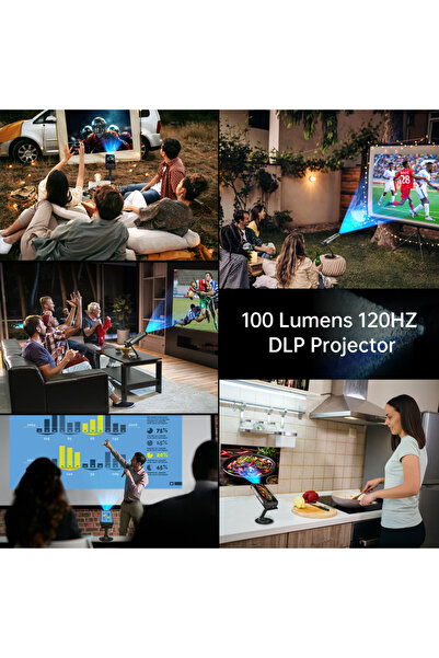 unihertz Tank 2 Pro 4G 6.79' 120Hz Full HD+ 24GB RAM 512GB Proiector Video DLP 23800mAh NFC Android