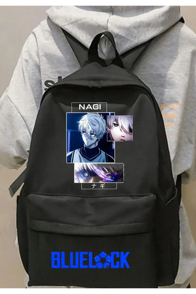 Gofeel Anime Blue Lock Nagi Baskılı Sırt Çantası