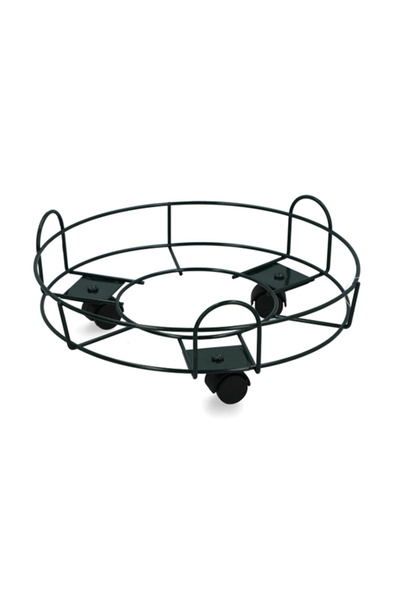 SERENE حامل نباتات دائري عالي الجودة سهل الحركة مزود بعجلات