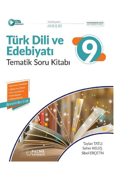 Efsane Yayınları 9.Sınıf Palme Türk Dili ve Edebiyatı Tematik Soru Kitabı / M...