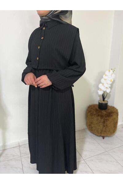 MODA KETEN ETEKLİ ELBİSE