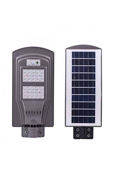 KlaussTech 40 W слънчева улична лампа, технология със сензор за движение, вкл...