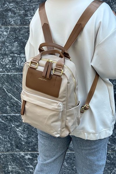Just Polo JP Imported Satin Fabric Women's Backpack and School Bag