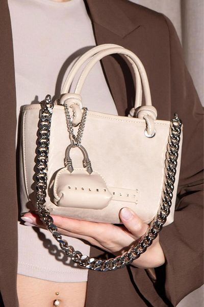 Sisley Women's Hand and Crossbody Bag Sly195 - Beige