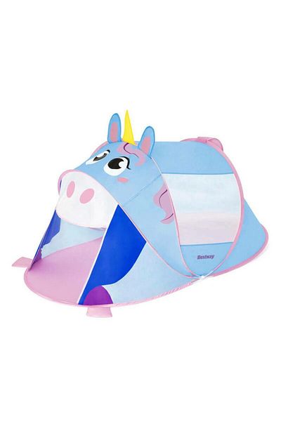 BESTWAY Cort de plaja, Bestway, Unicorn, Cu 2 ferestre din plasa, 182x96x81 cm, 2 ani+, Multicolor