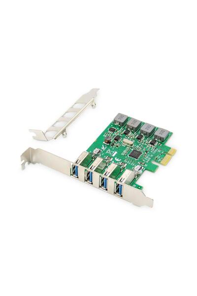 Digitus DS-30226 Placă PCI Express cu 4 porturi USB 3.0 (Model: VL805)