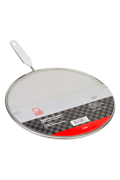 Chef Craft Splatter Screen with Handle 10 Inch