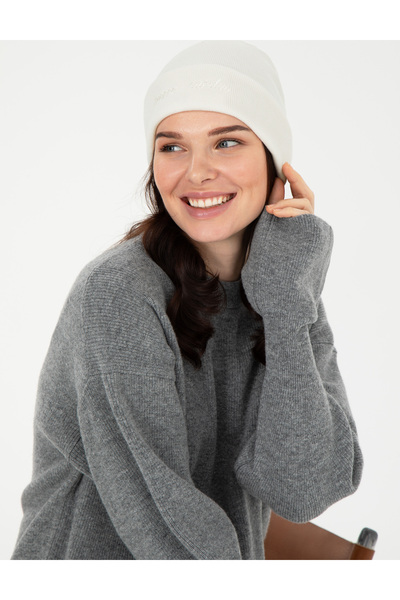 Pierre Cardin Ecru Beret 50301049-Vr019