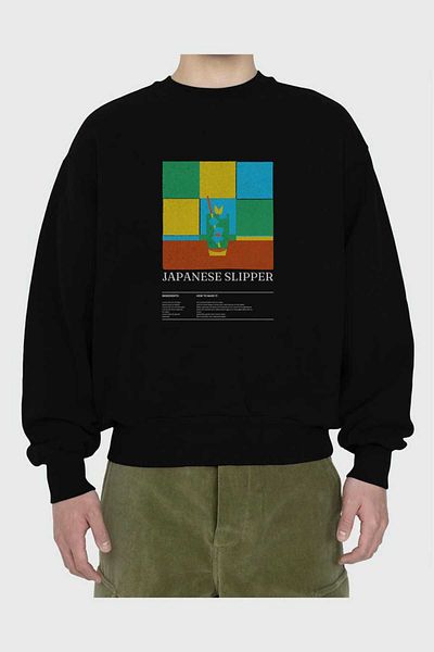 Ankhises Gin Tonic Front Printed Oversize Sweatshirt Men Women Unisex