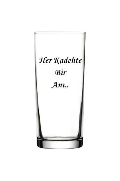 Özcan Tasarım كأس راكي مع ذكرى مكتوبة في كل زجاجة