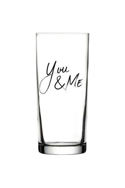 Özcan Tasarım كأس راكيا مطبوع من You ve Me - كأس راكيا موديل You and Me