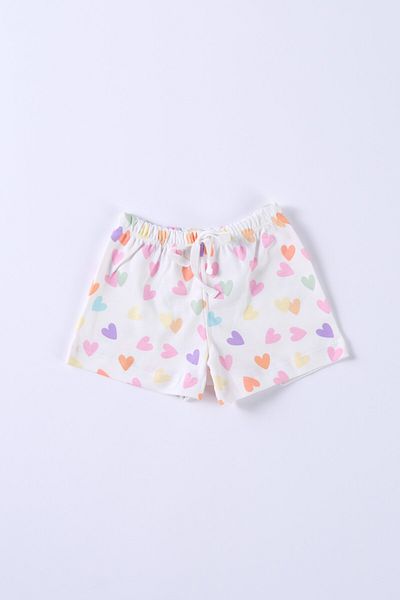 Bondberro Interlock Combed Cotton Baby Girl Shorts 100% Cotton