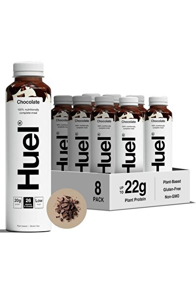 HUEL وجبة شوكولاتة كاملة جاهزة للشرب 8 × 500 مل