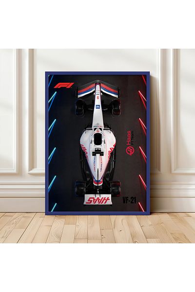 HOMEPACK ΠΙΝΑΚΑΣ ΜΕ ΞΥΛΙΝΟ ΣΚΕΛΟΣ ΠΙΝΑΚΑΣ ΑΦΙΣΑ FORMULA1 ΔΙΑΚΟΣΜΗΣΗ ΤΟΙΧΟΥ TK/1476