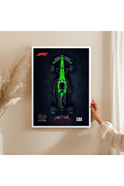 HOMEPACK TABLĂ CU CADRU DE LEMN POSTER FORMULA1 DECOR DE PERETE TK/1473