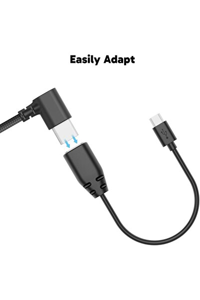 AKASO External Microphone for Brave & EK Series Action Cameras