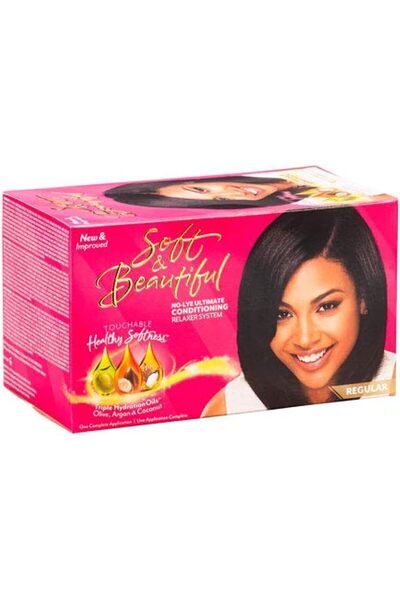 Soft & Beautiful بلسم مهدئ فائق يُترك على الشعر من