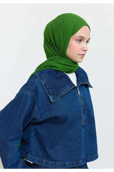 Fresh Cotton Linen Shal Green Juice