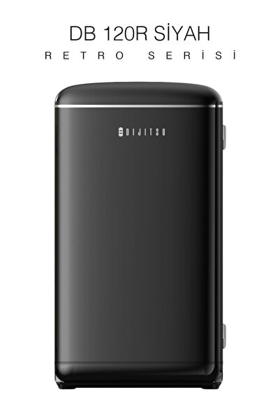 Dijitsu Db120rbl Retro Siyah Buzdolabı