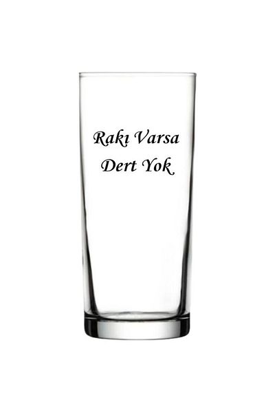 Özcan Tasarım لا تقلق إذا كان لديك كأس راكيا مكتوب عليه راكيا