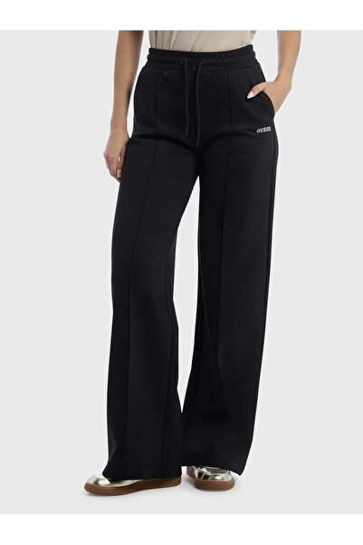 Guess Kadın Metal Yazılı Geniş Kesim Pantolon V5YB03KCX22