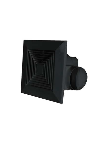 Vooltex شفاط سقف من AH مقاس 25*25 لون اسود