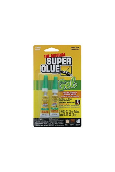 Super Glue أنبوب جل لاصق مكون من قطعتين 4 جرام