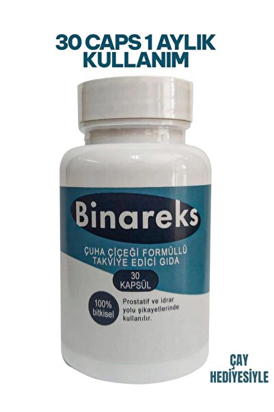 PRO Binareks Çuha Çiçegi Formüllü Bitkisel Takviye Edici Gıda 30 Adet (1 Aylı...