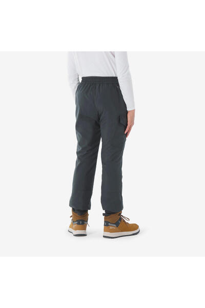 Decathlon Quechua Kids Outdoor Pants - 7/15 Years - Gray - Nh100