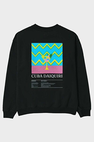 Ankhises سويت شيرت كوبي دايكييري مطبوع من الأمام مقاس كبير للرجال والنساء للجنسين