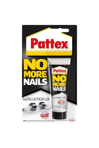 Pattex غراء قوي غير مرئي للأظافر من نو مور نايلز، 40 جرام