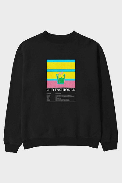 Ankhises Mary Pickford Front Printed Oversize Sweatshirt Men Women Unisex