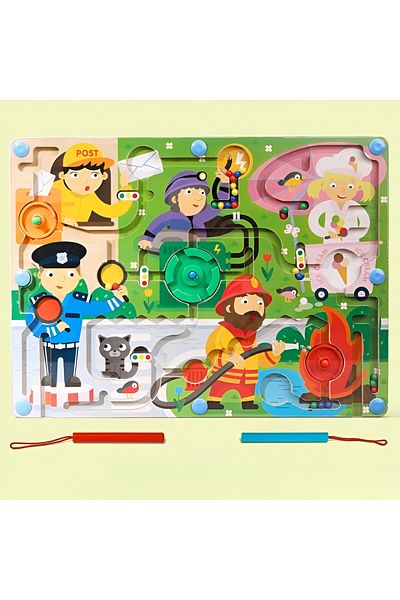 Flippy Joc Montessori de sortare a culorilor, Flippy, creion magnetic