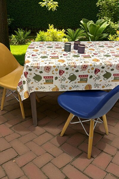 Pimula home Pvc Fiber Base Erasable Oilcloth Table Cloth_Çydnlk_1232