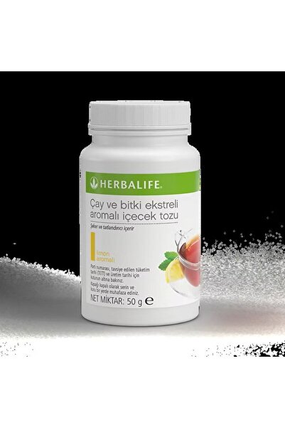 Herbalife Limon Aromalı 51 gr Küçük Çay Ve Bitki Ekstreli Konsantre İçecek Tozu